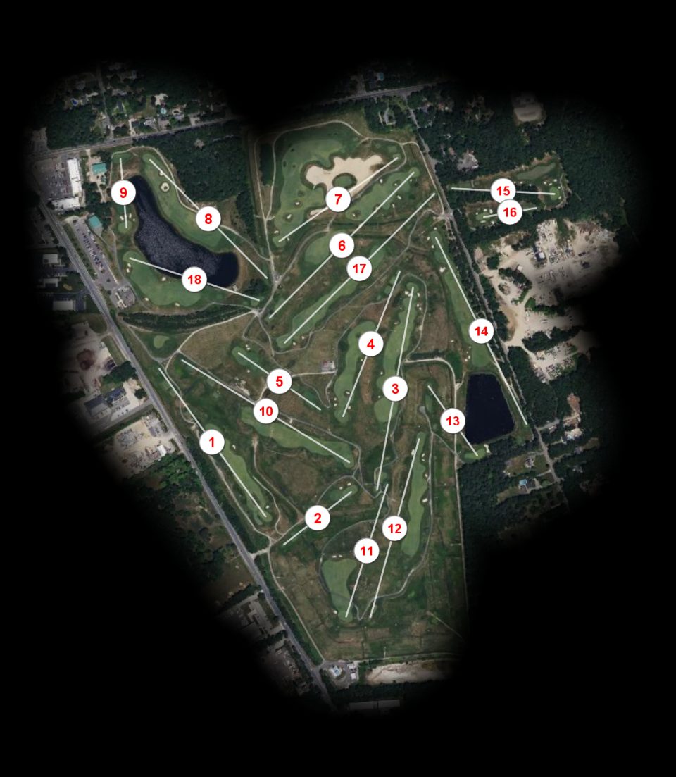 McCulloughs Emerald Golf Links course overview