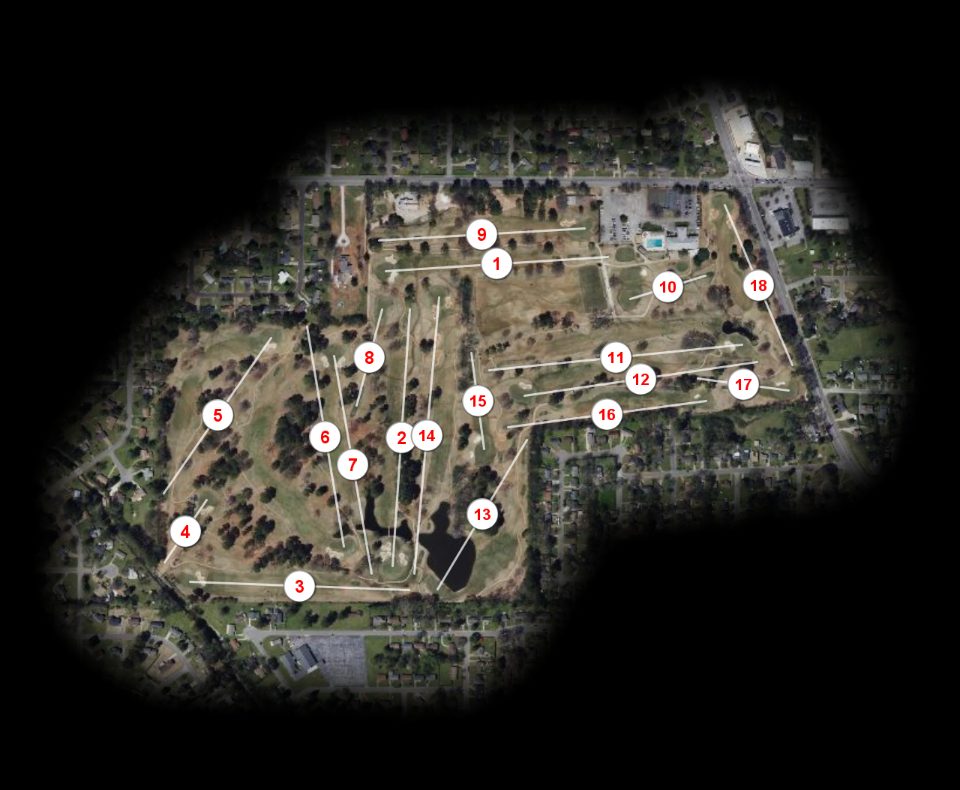 Huntsville Country Club course overview