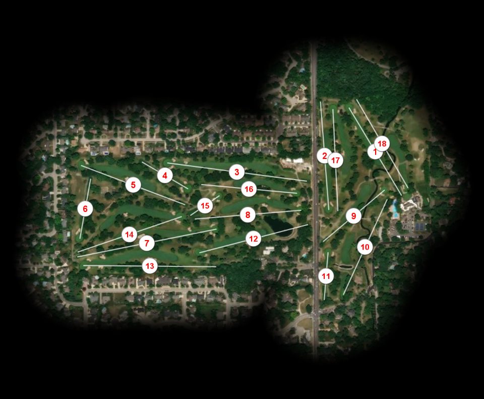 Illini Country Club course overview