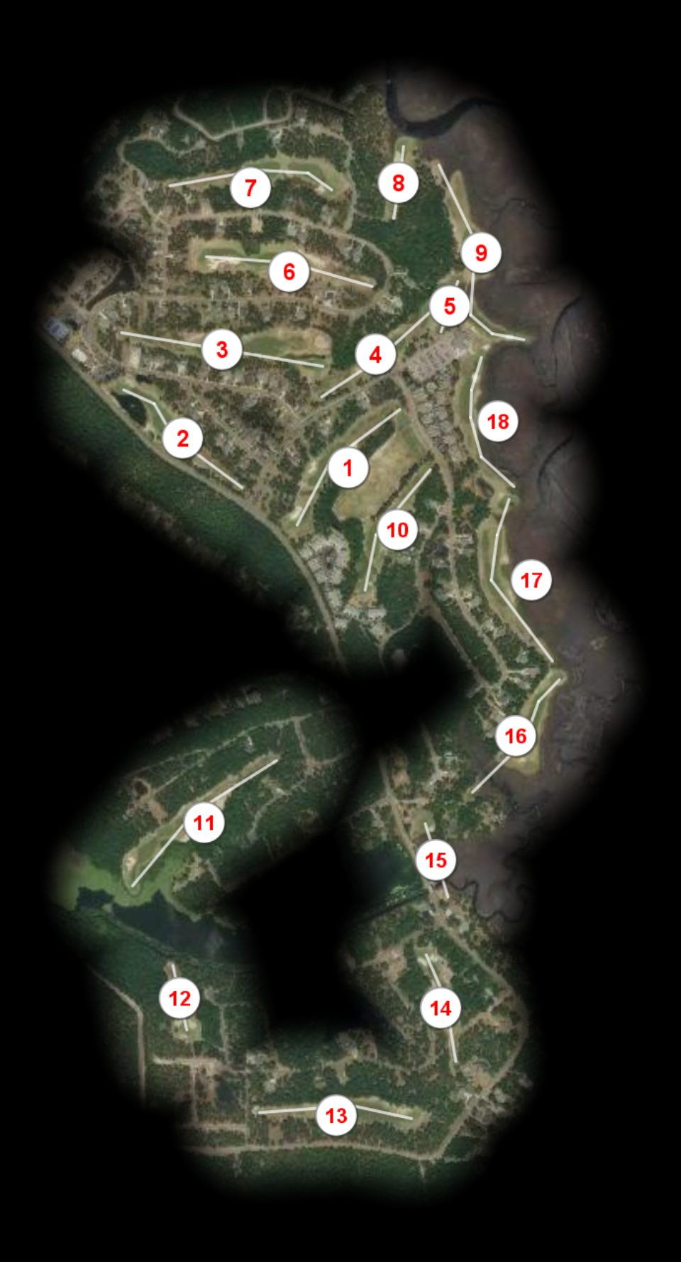 Rivers Edge Golf Club course overview