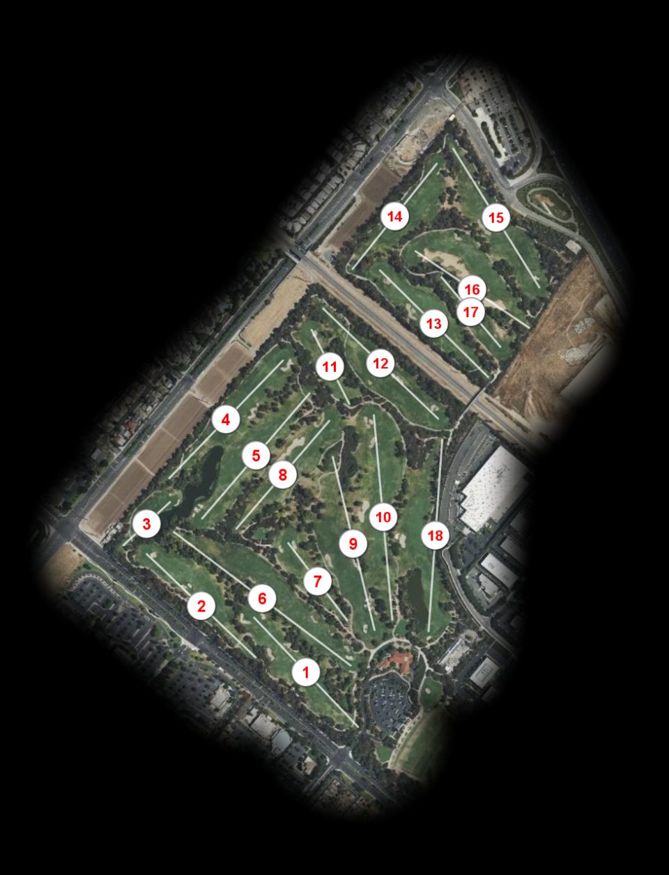Oak Creek Golf Club course overview