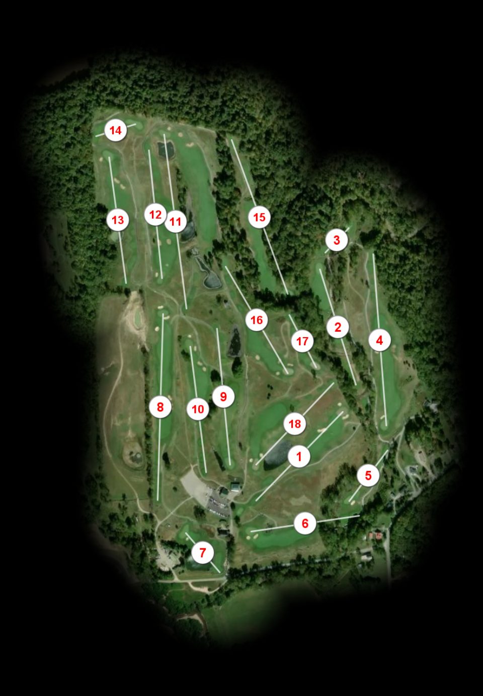 Majestic Springs Golf Club course overview