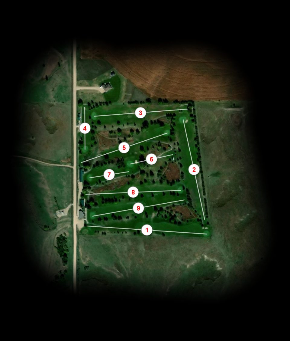 Gibbon Valley View Golf Club course overview