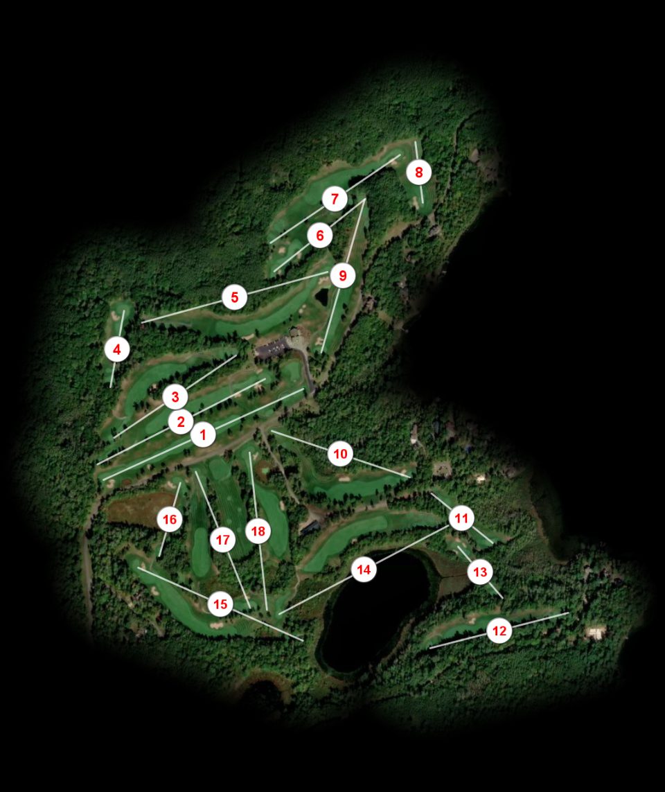 Golden Eagle Golf Club course overview