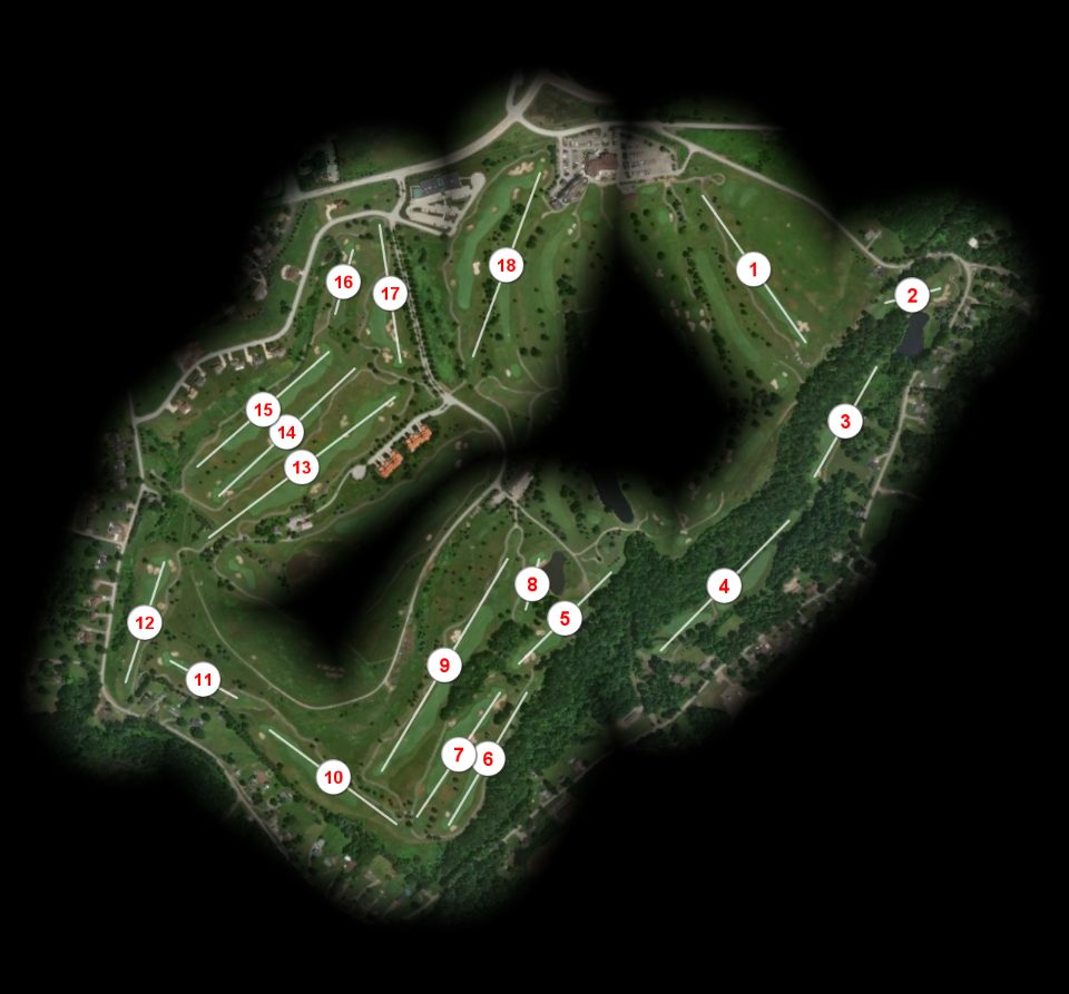Chestnut Ridge Resort Tom's Run course overview