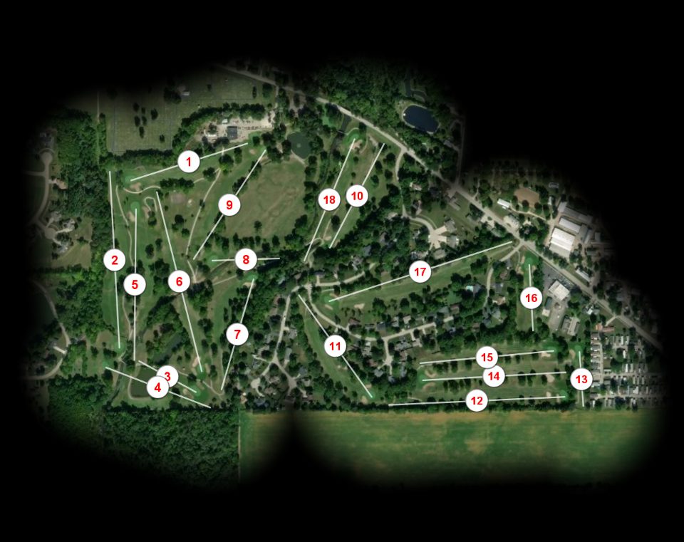 Edgebrook Country Club course overview