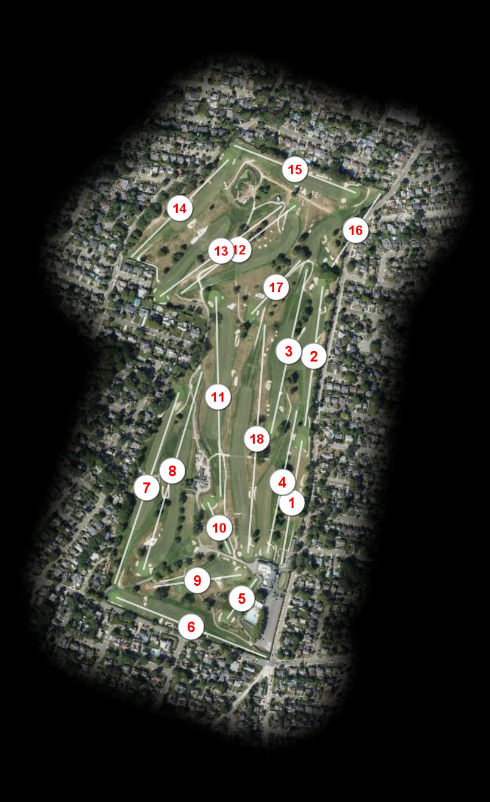 Rockville Links Club course overview