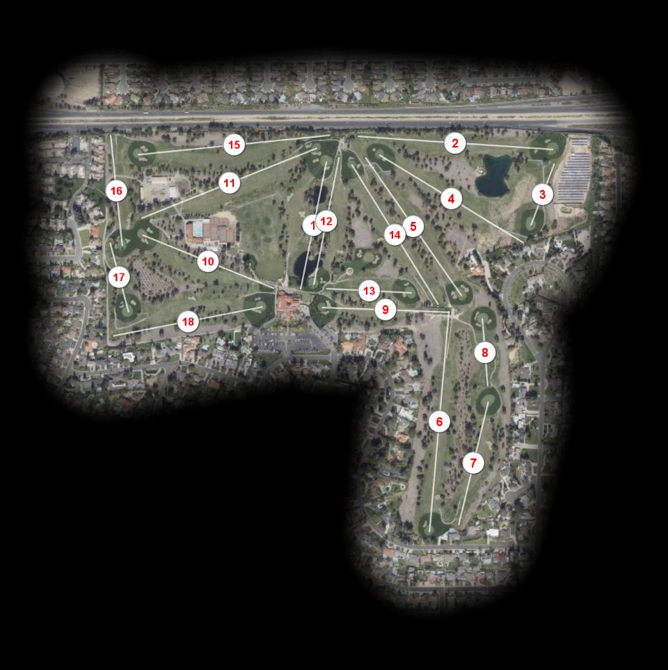 Bakersfield Country Club course overview