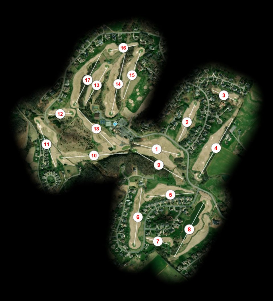 Blackthorn Club The Ridges course overview