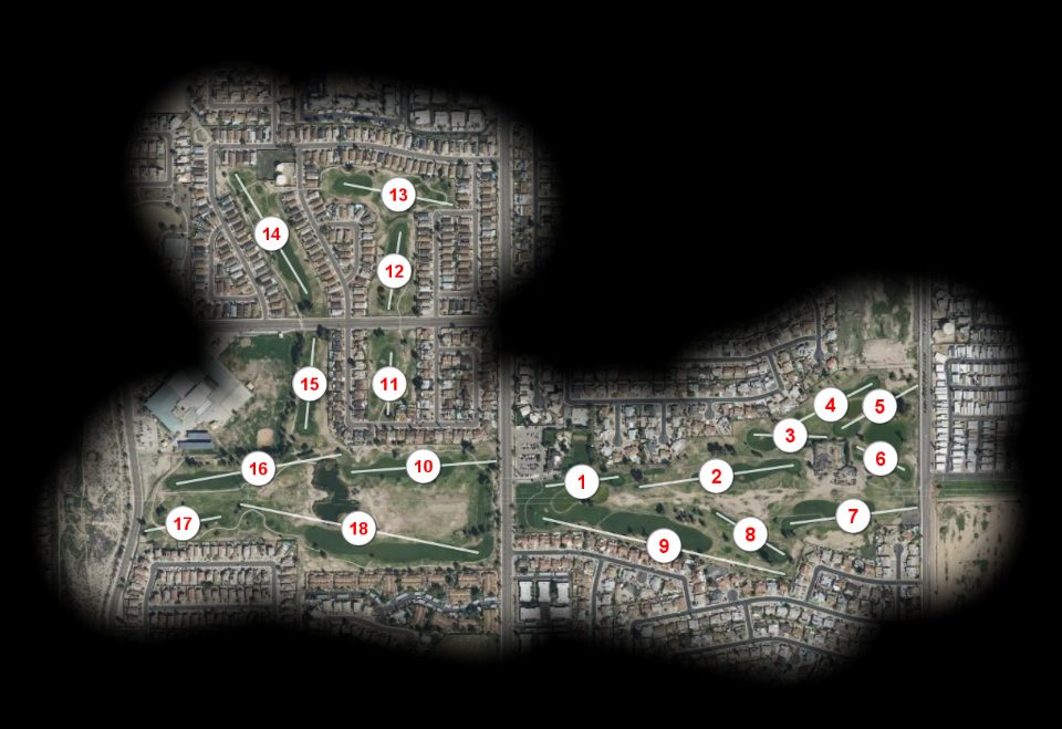 Peoria Pines Golf & Restaurant course overview