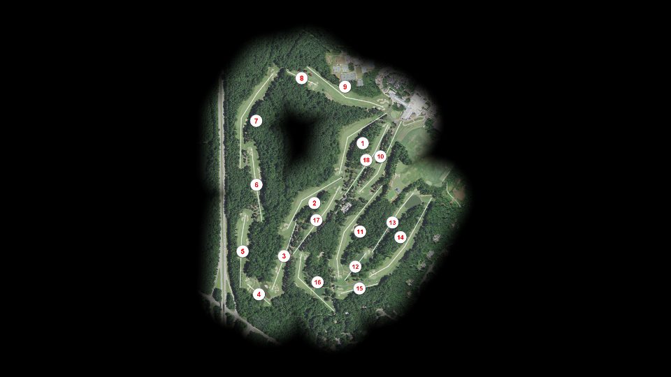 Duke University Golf Club course overview