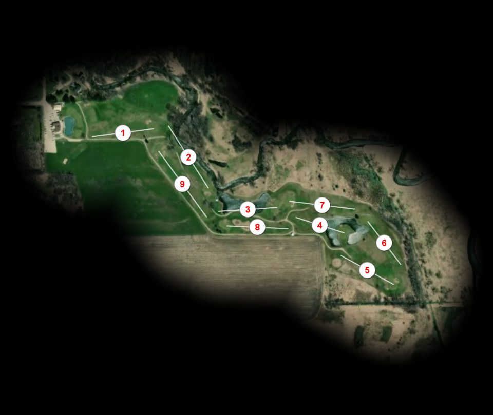 Spring Creek Golf Center Par 3 course overview