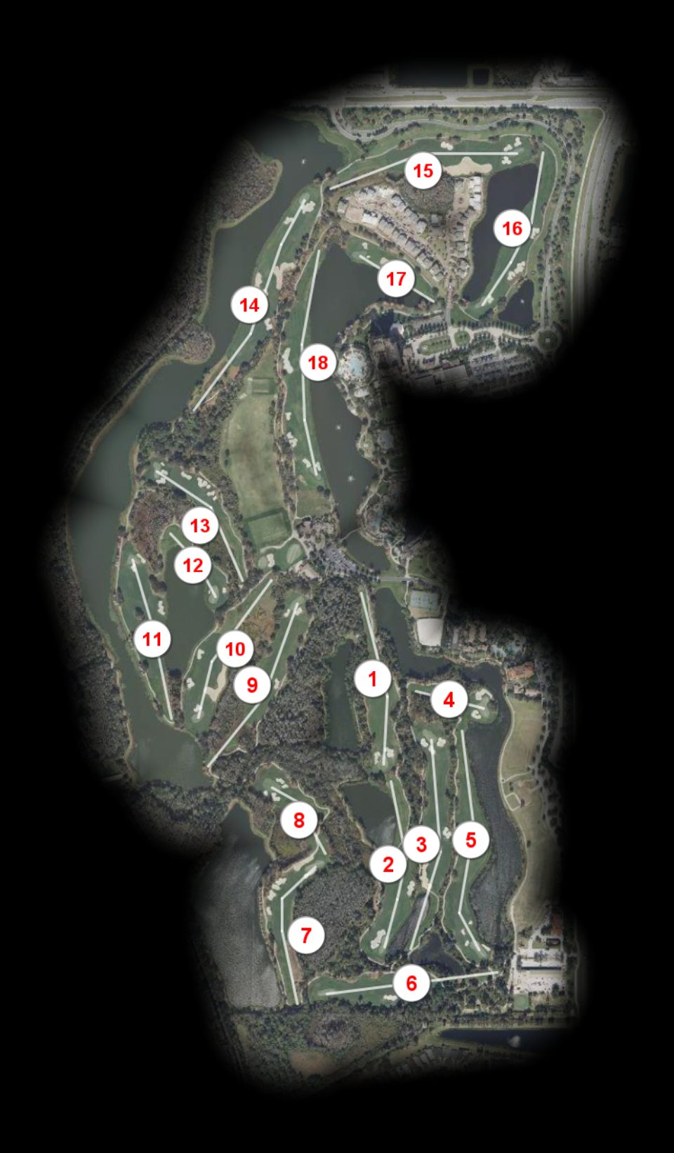 Ritz Carlton Golf Club - Grande Lakes course overview