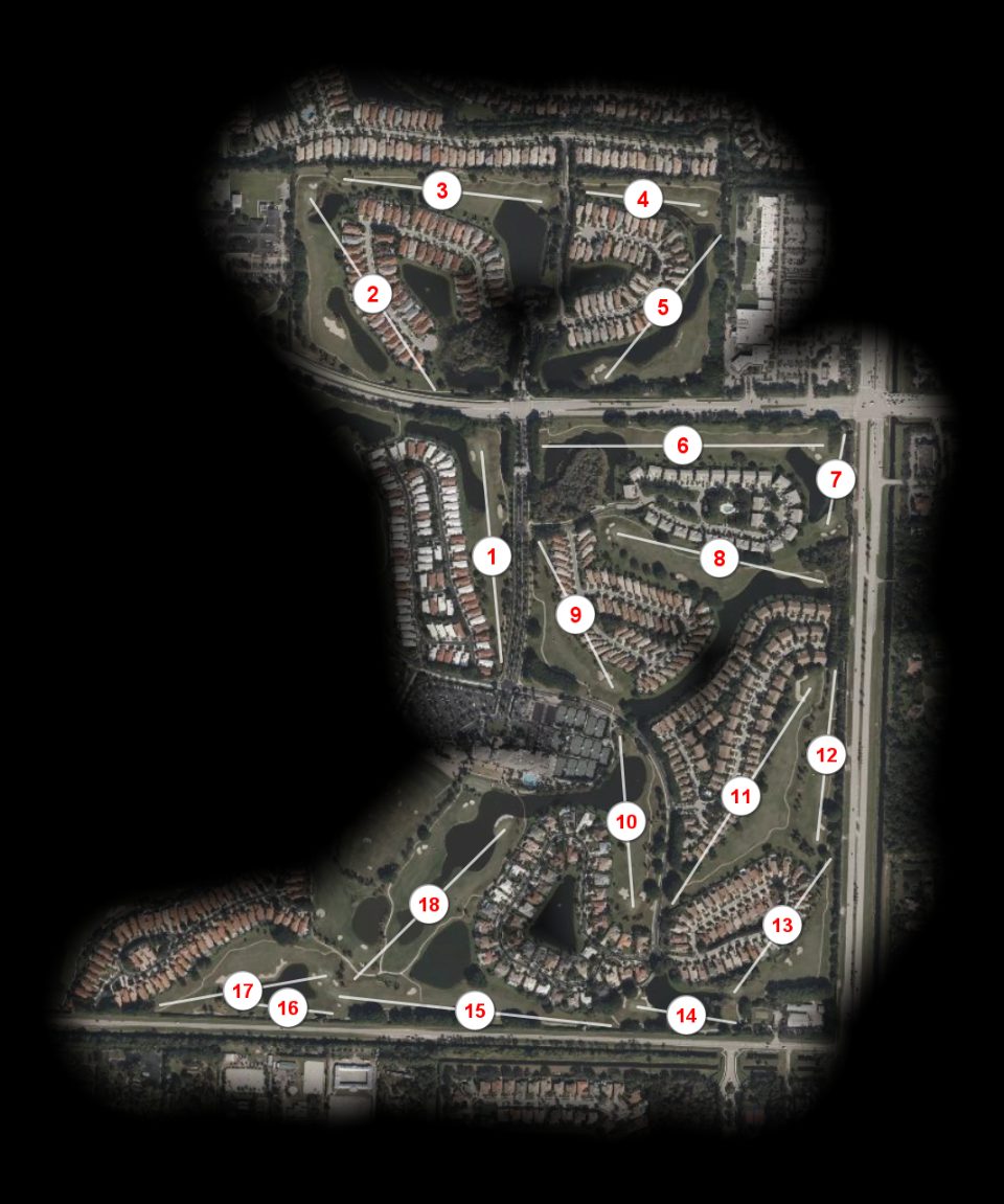 Wycliffe Country Club East course overview