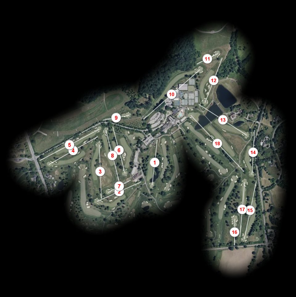 Wilmington Country Club North course overview