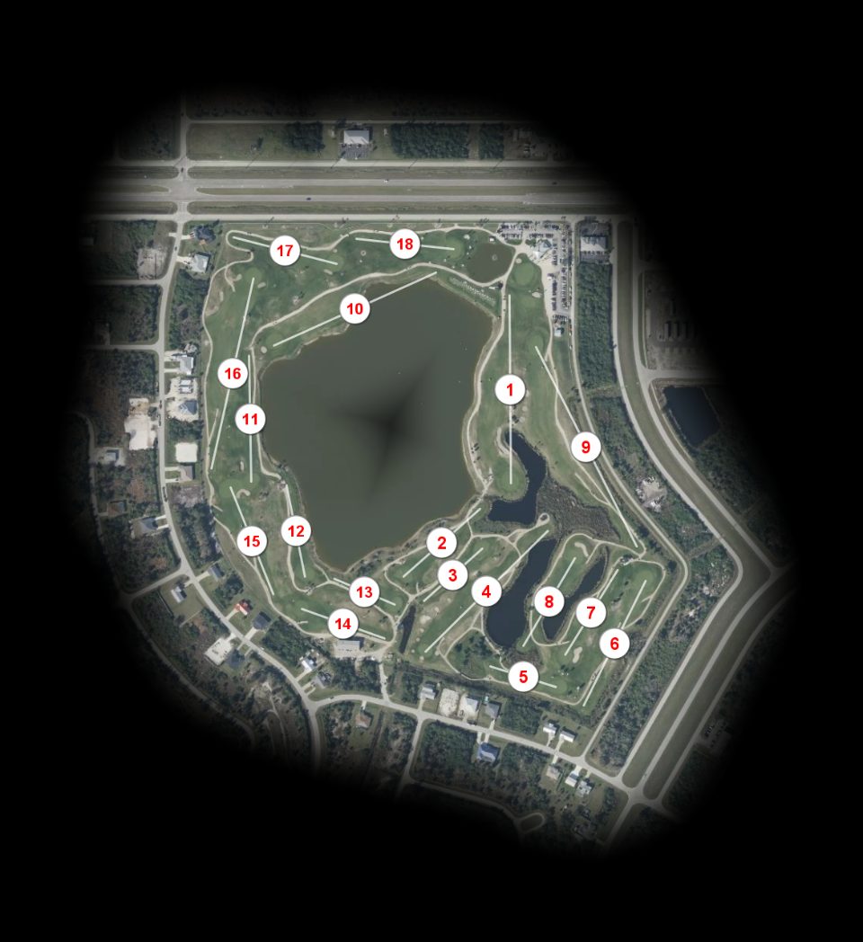 The Cove of Rotonda Golf Center course overview