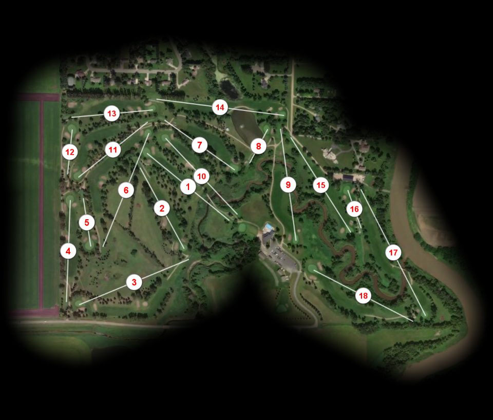 Grand Forks Country Club course overview