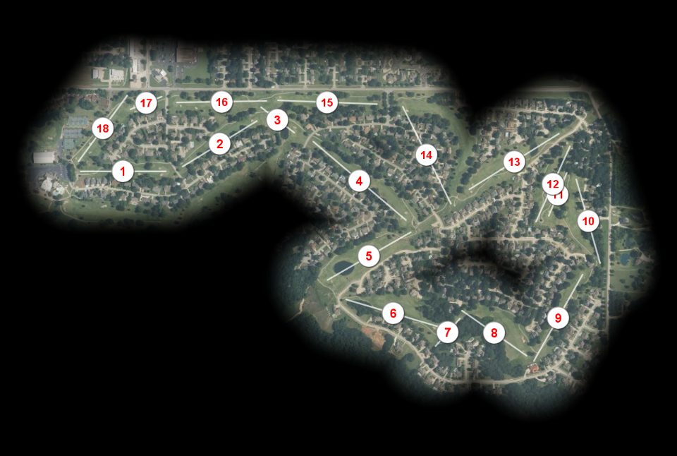 Indian Springs Country Club Lakes course overview