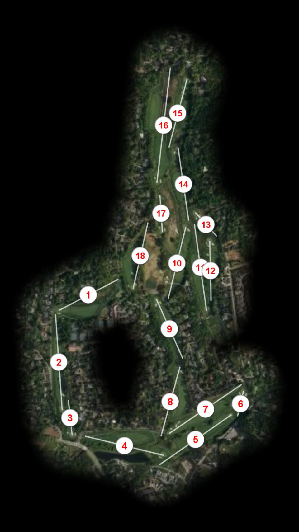 Country Club of Asheville course overview