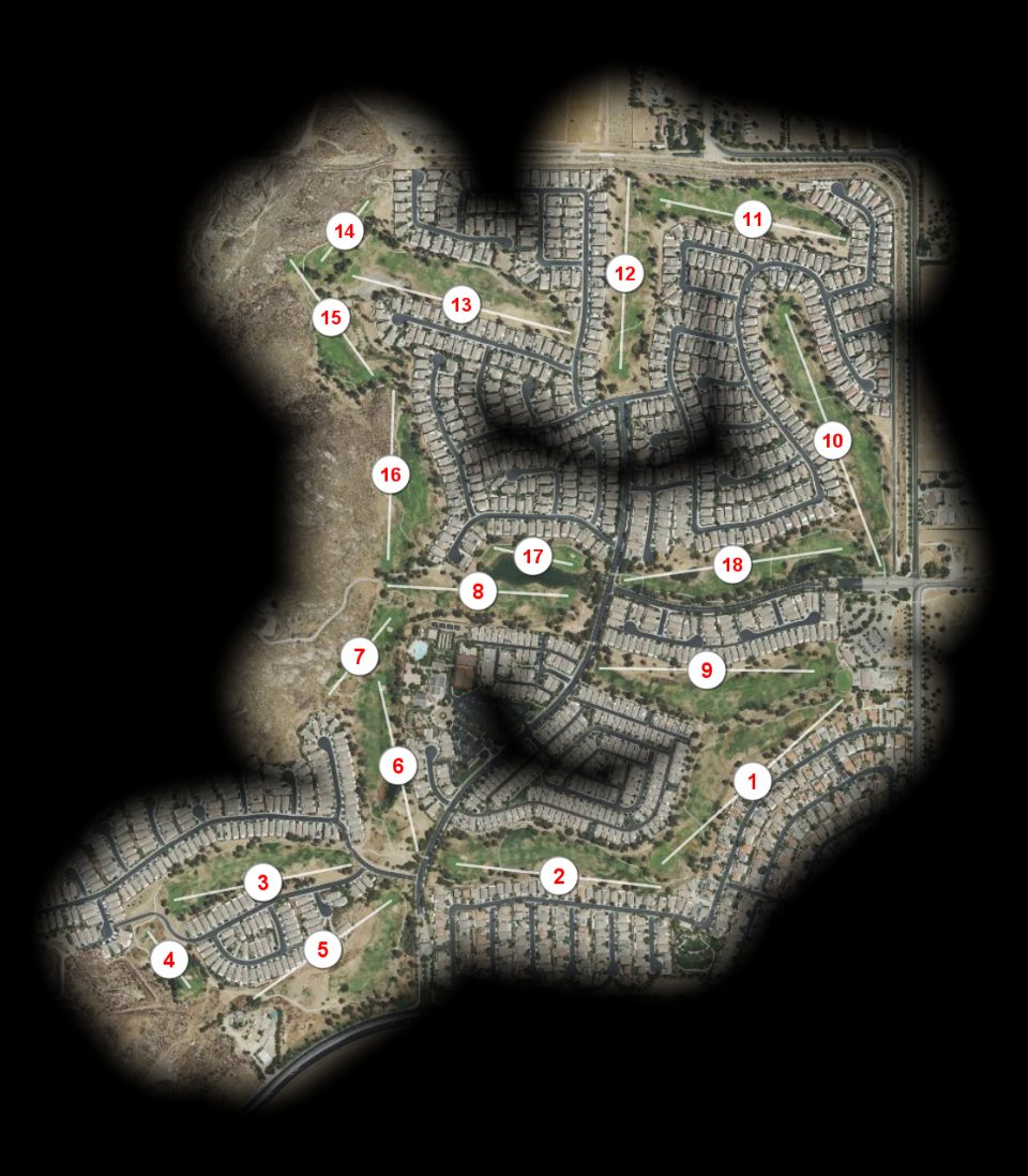 Hemet Golf Club course overview