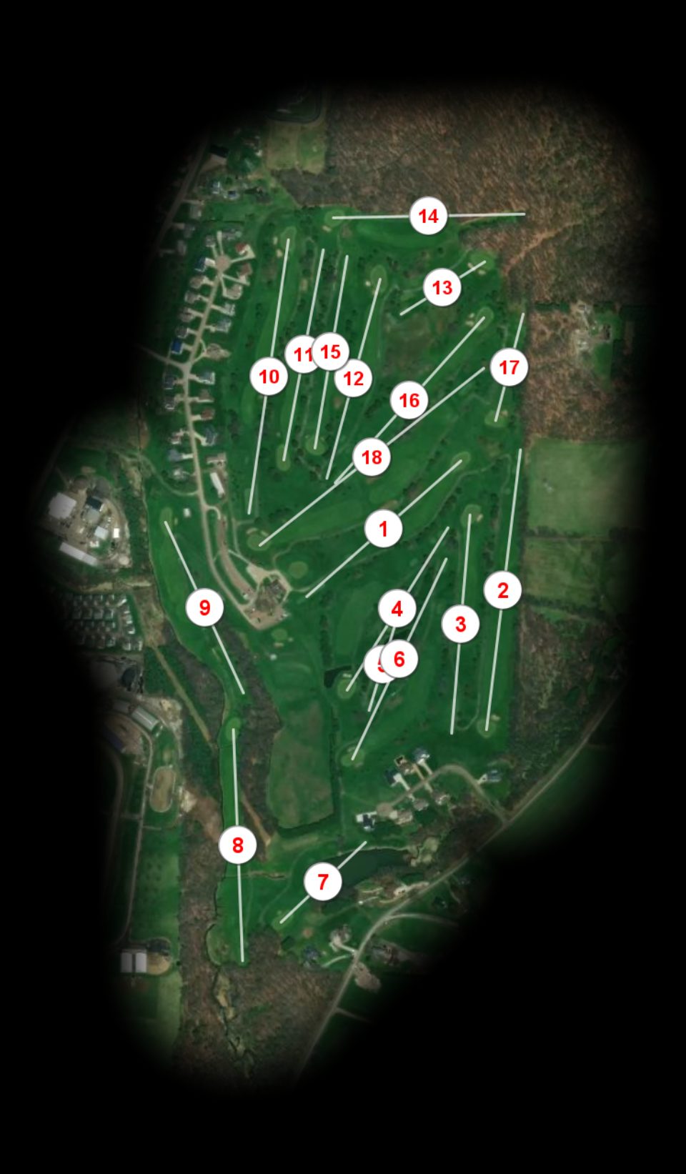 Carroll Meadows Golf Course course overview