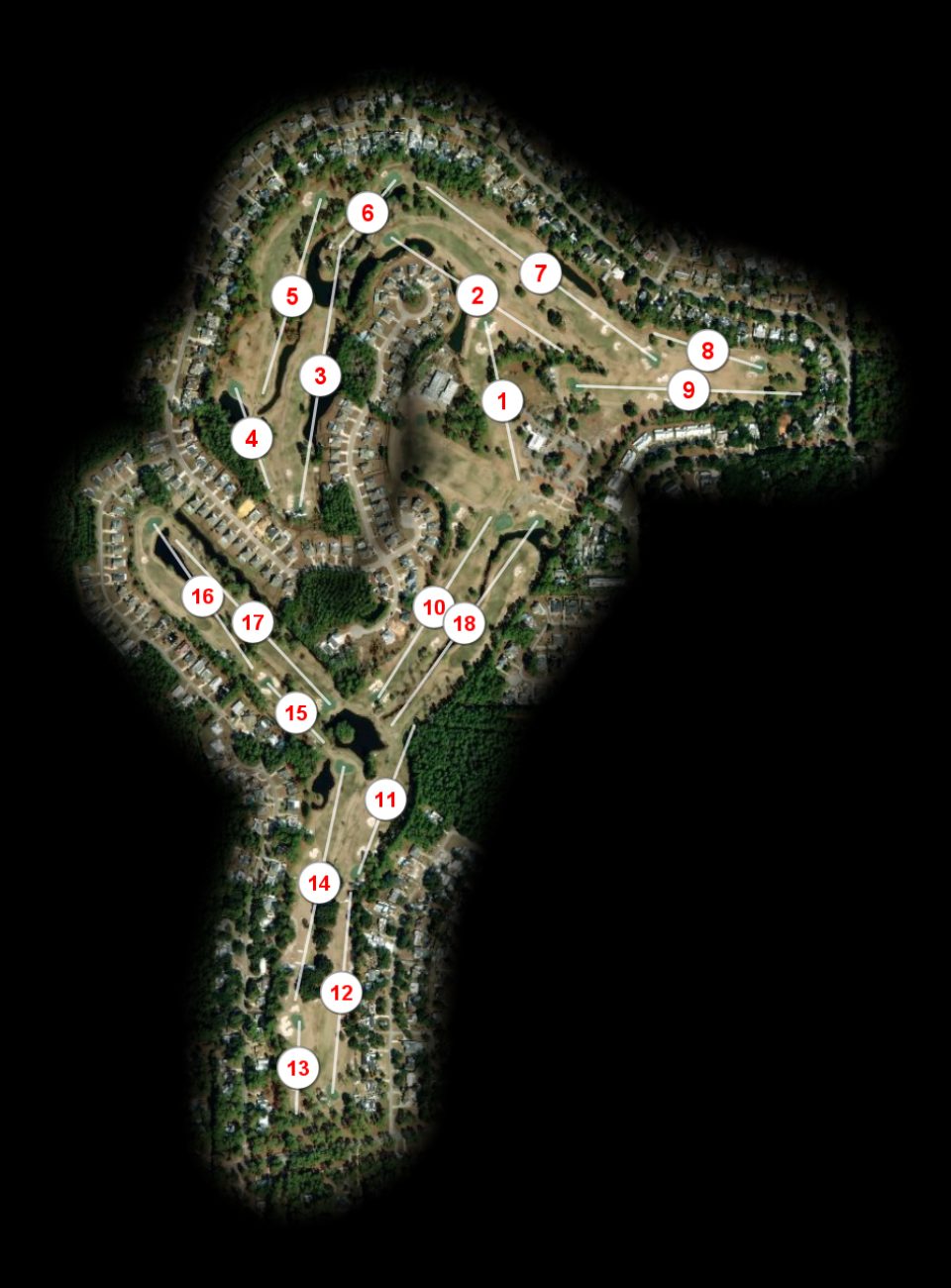 Gulf Shores Golf Club course overview