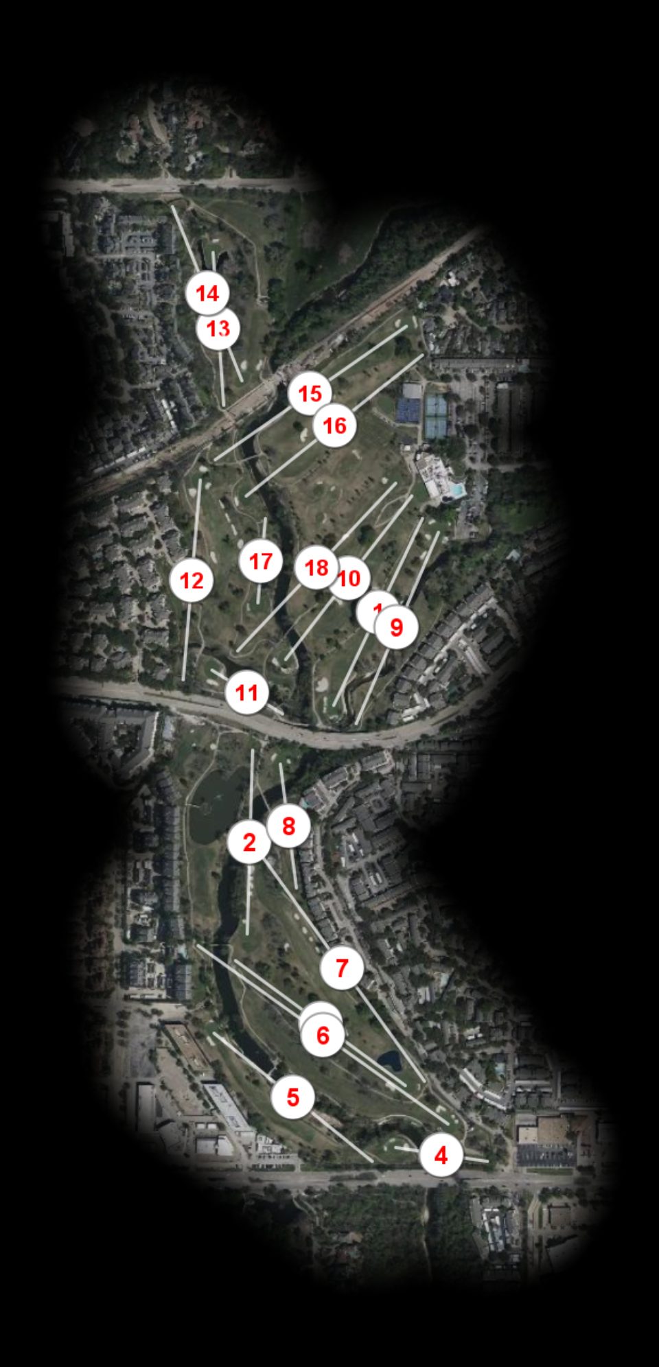 Prestonwood Country Club Creek course overview