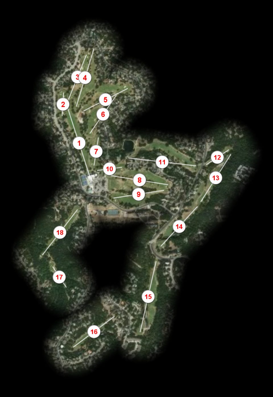 Great Hills Golf Club course overview