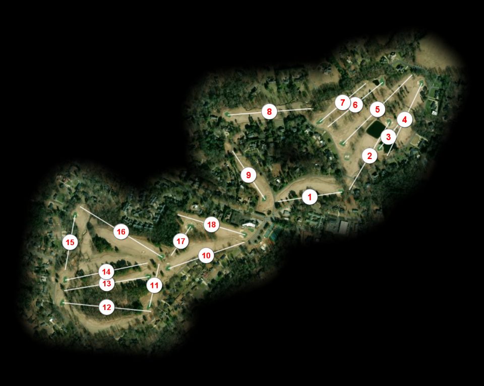 Cleveland Country Club course overview
