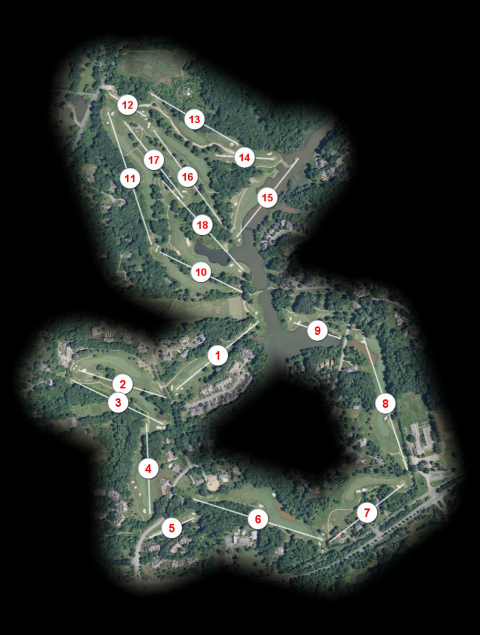 Country Club at Woodmore Course at Woodmore course overview