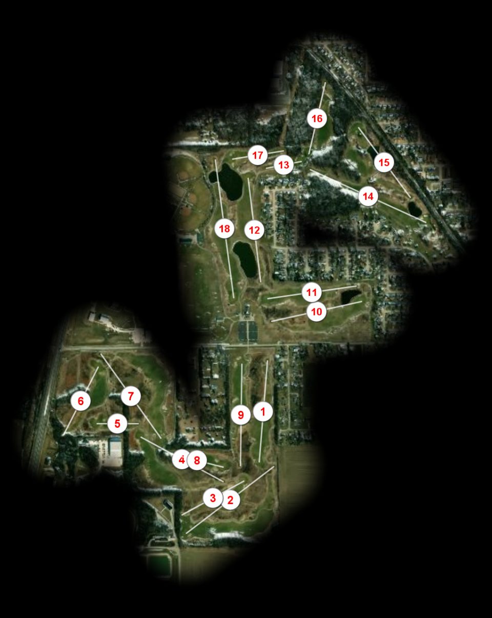 Red Tail Run Golf Club course overview