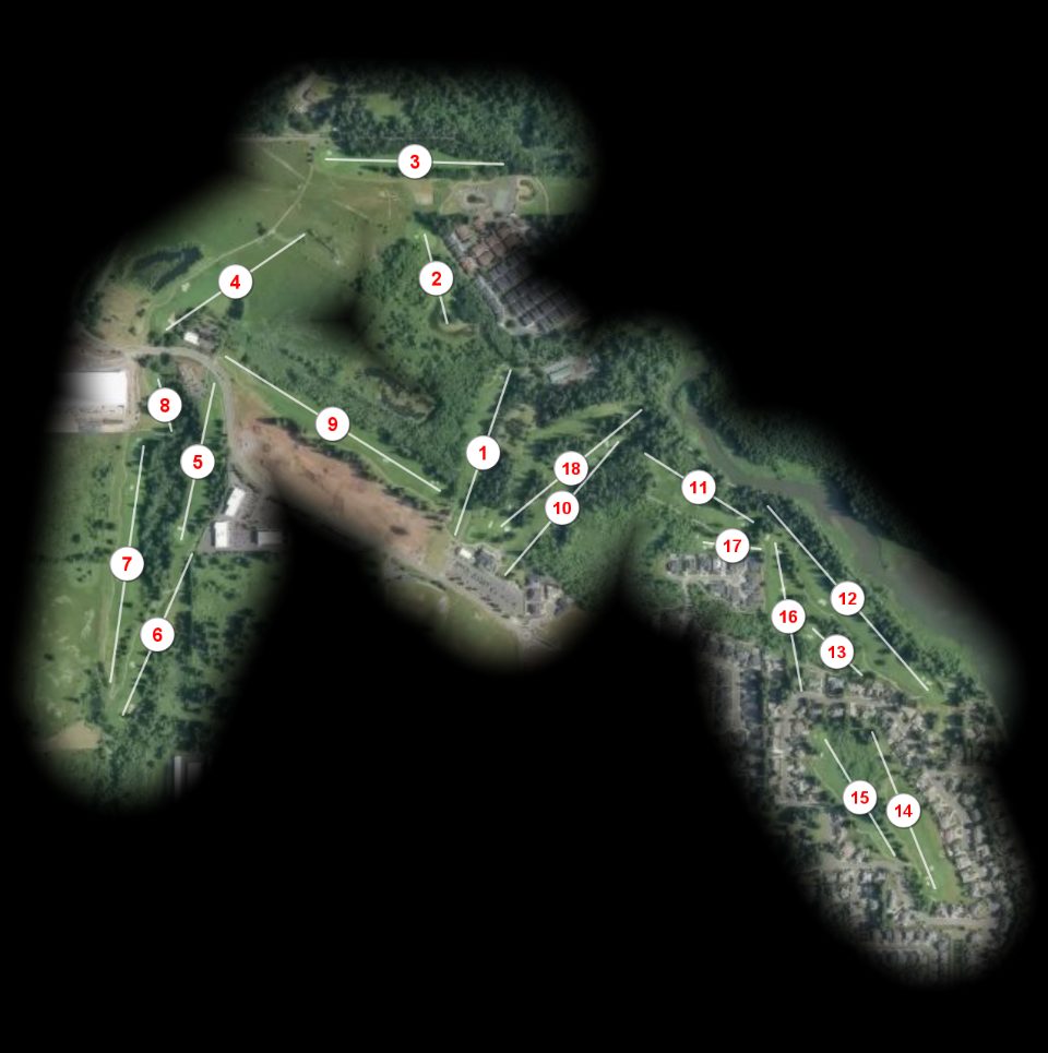 Camas Meadows Golf Club course overview