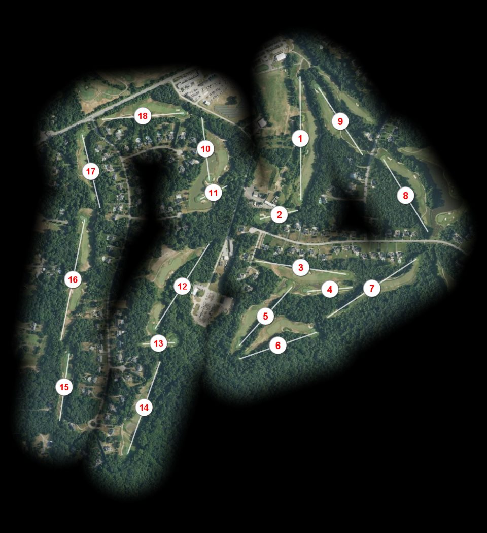Compass Pointe Golf Courses South-West course overview
