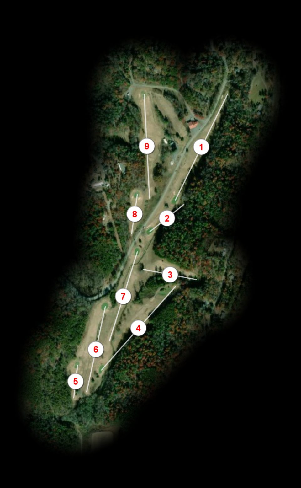 Lake Lure Municipal Golf Club course overview