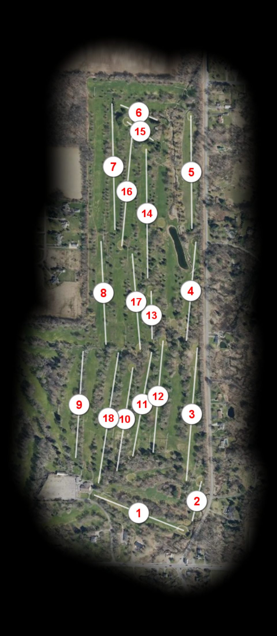 Gracewil Country Club East course overview