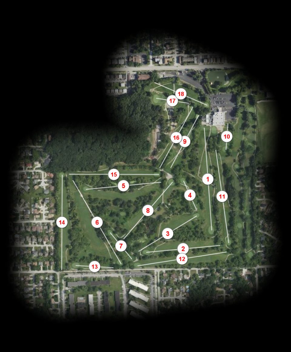 Hickory Hills Country Club course overview