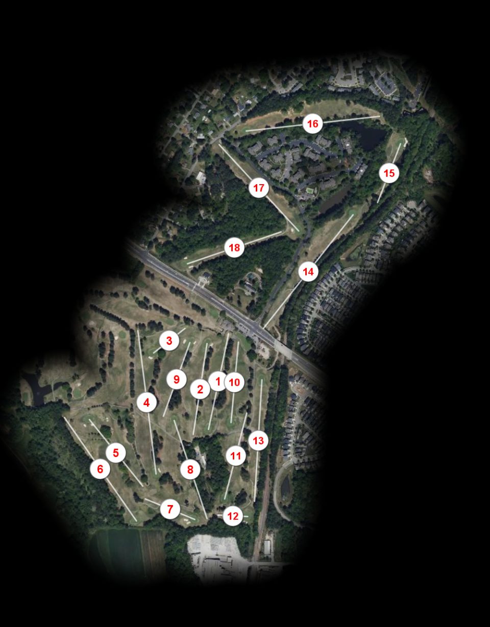 Raleigh Golf Association course overview