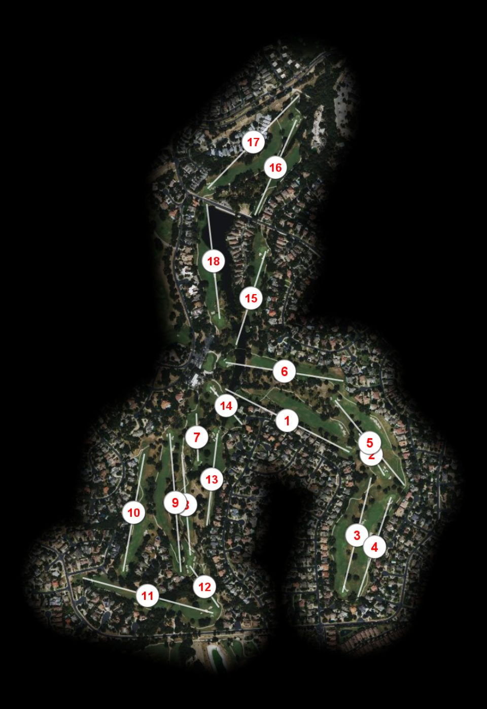 The Hills Country Club Hills Signature course overview