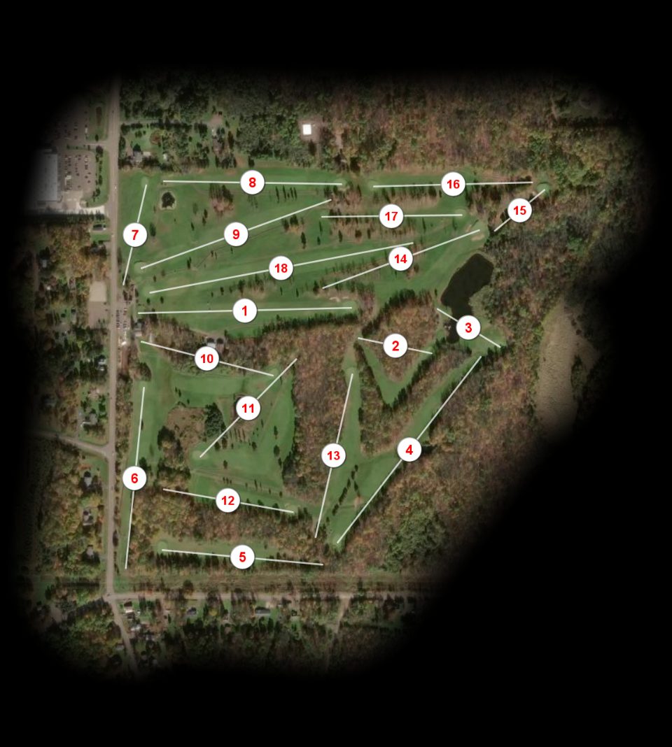 Gogebic Country Club course overview