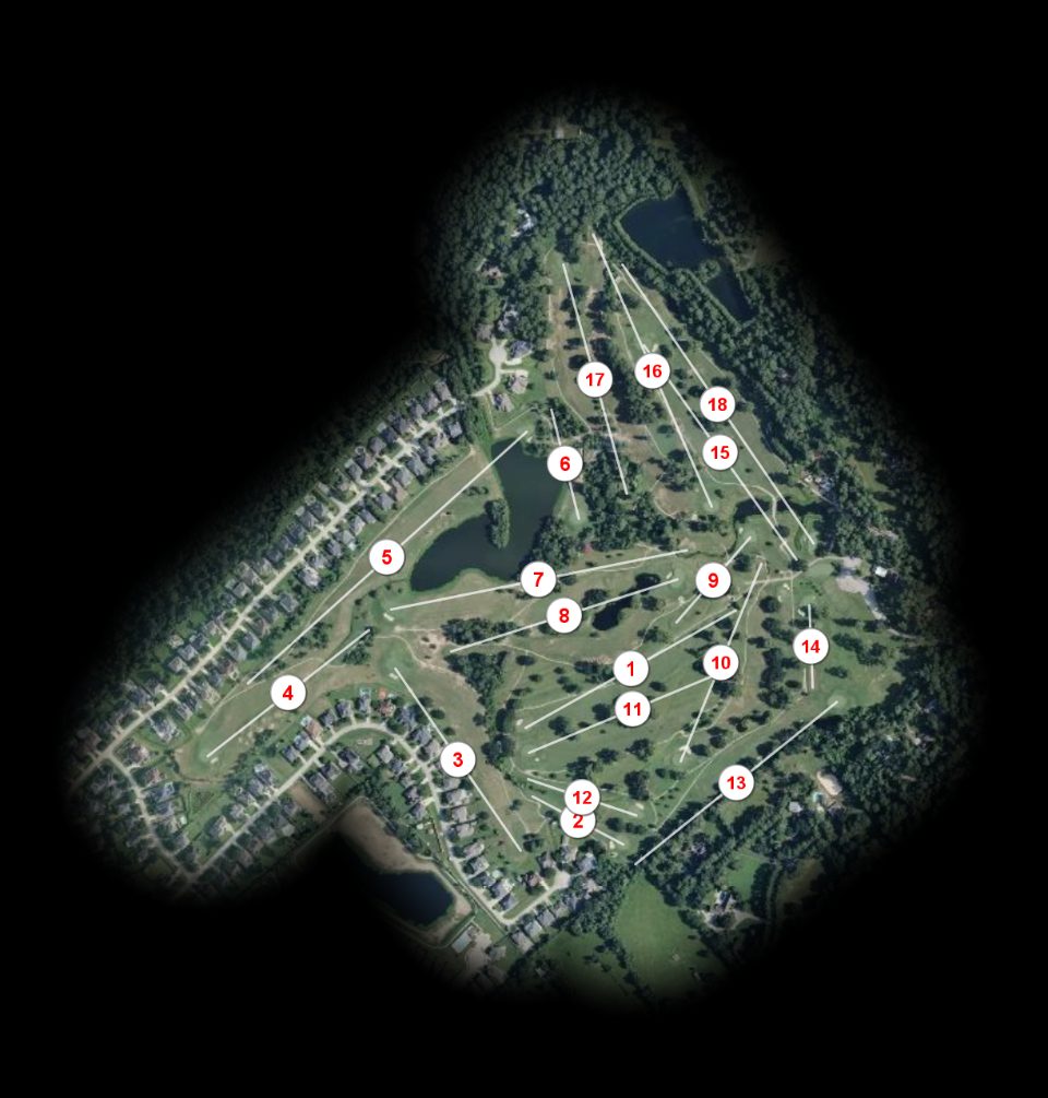 Tomball Country Club course overview