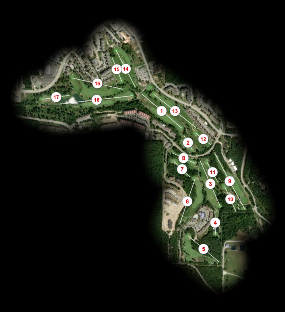 Thousand Hills Resort & Golf Club course overview