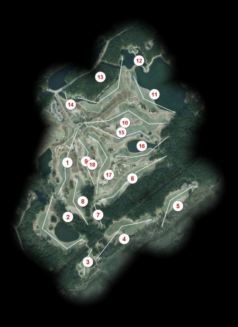 Bulls Bay Golf Club course overview