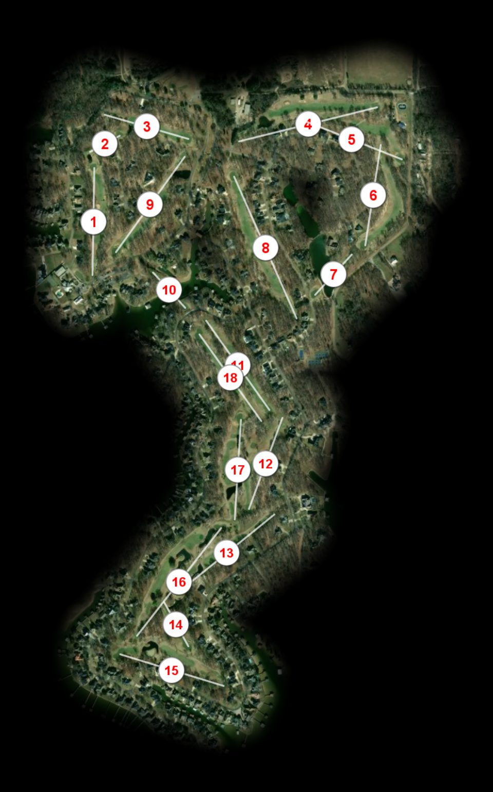 Pinnacle Country Club course overview