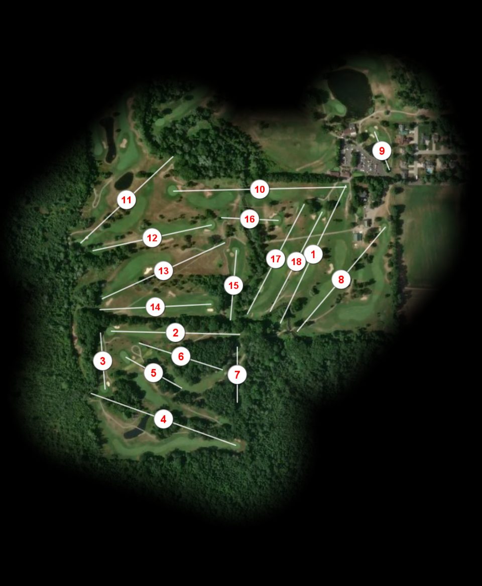 Willowbrook Golf Club South/West course overview
