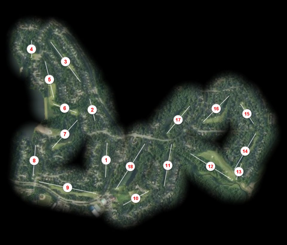 Montclair Golf Club course overview