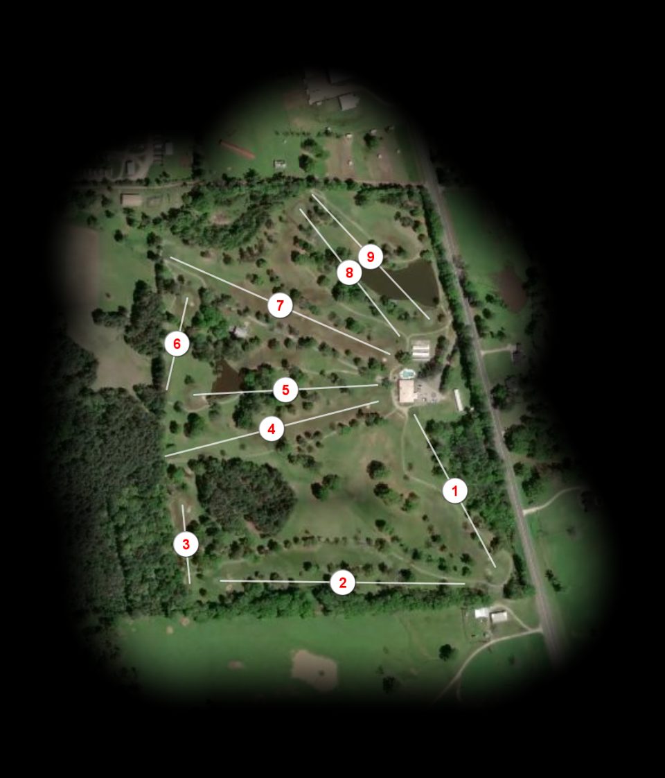 Center Country Club course overview