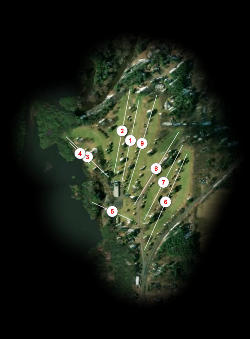 Ojibwa Golf & Bowl course overview