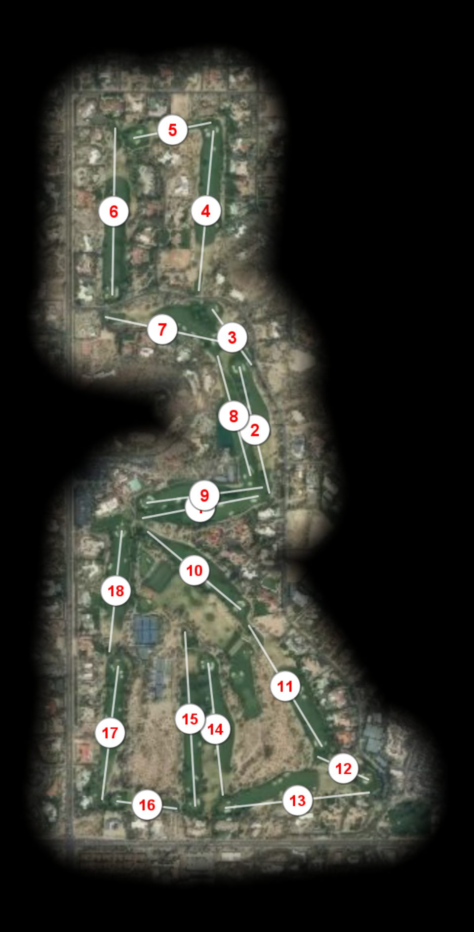 Paradise Valley Country Club course overview