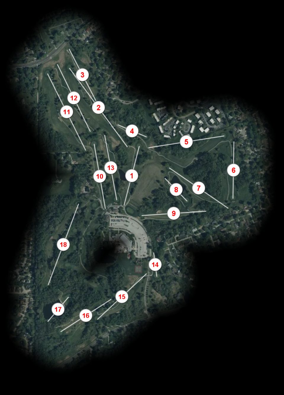 Eagle Springs Golf Club Eighteen course overview