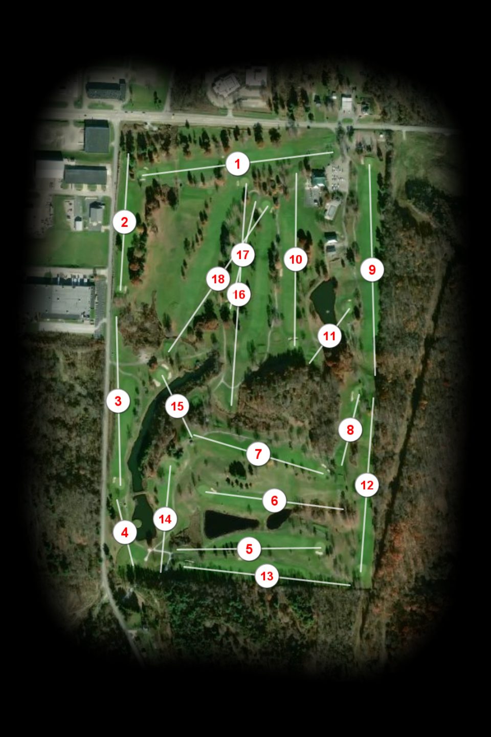 Cambridge Country Club course overview